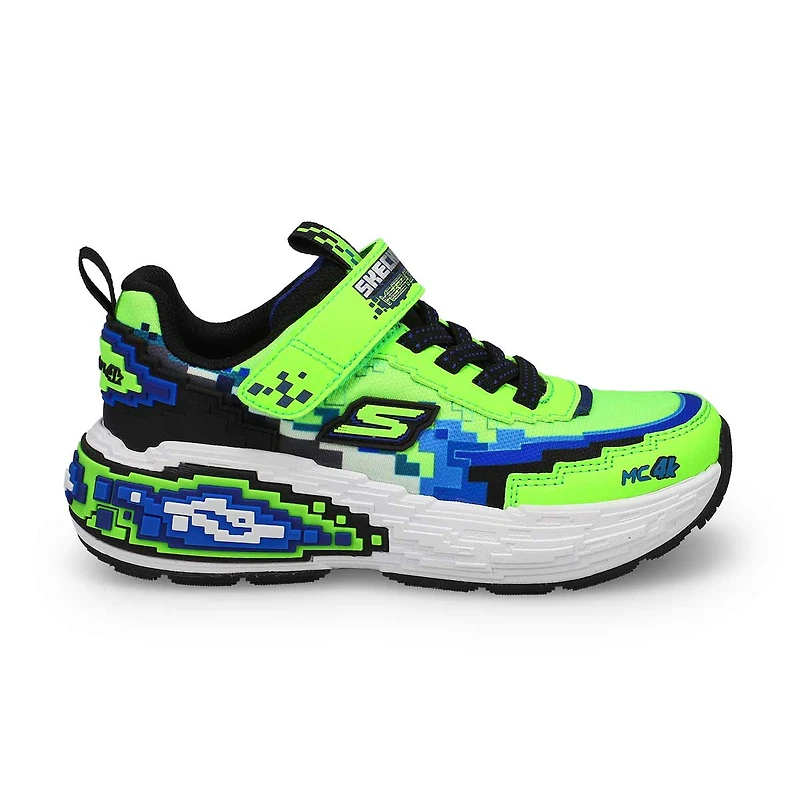 Boys'  Mega Craft 4K Sneaker - Lime/Black