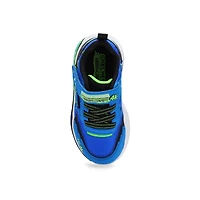 Infants'  Mega-Scene Sneaker - Blue/Black/Lime