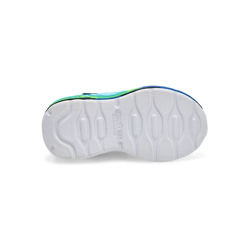 Infants'  Mega-Scene Sneaker - Blue/Black/Lime