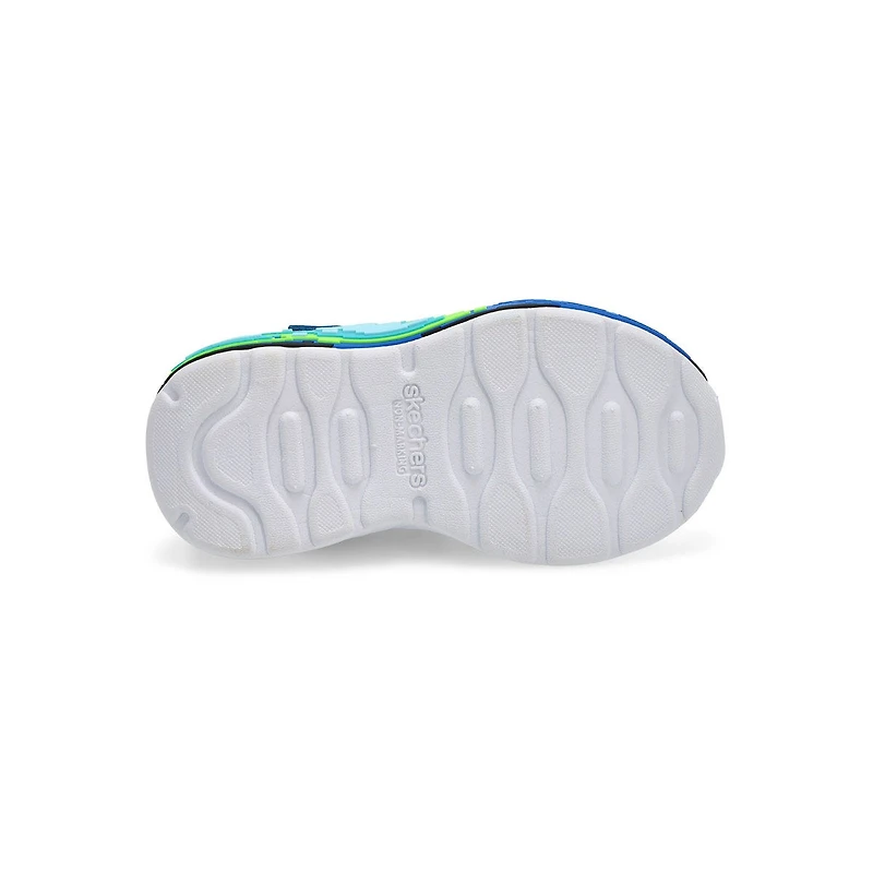 Infants' Mega-Scene Sneaker - Blue/Black/Lime