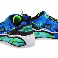 Infants'  Mega-Scene Sneaker - Blue/Black/Lime