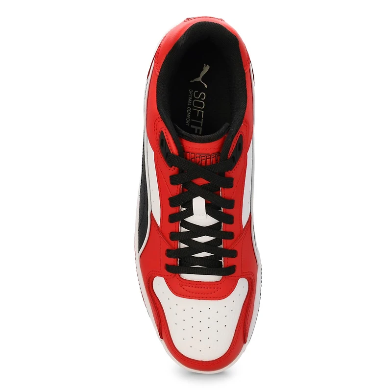 Baskets à lacets RBD BREAK LOW, blanc/noir/gris mo