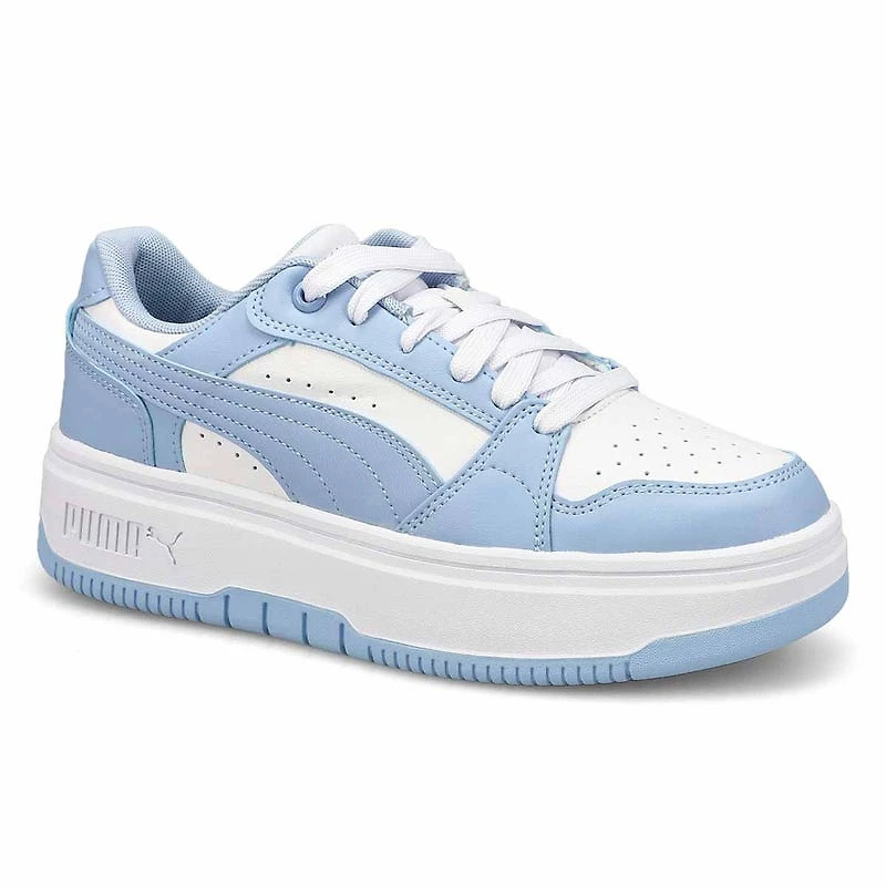 Baskets  lacets REBOUND FEMME LOW, blanc/bleu, fe