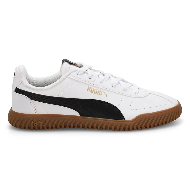 Men's Club Kayzer Lace Up Sneaker - White/Black