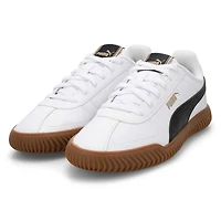 Men's Club Kayzer Lace Up Sneaker - White/Black