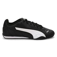Mns Catch Lace Up Sneaker - Black/White