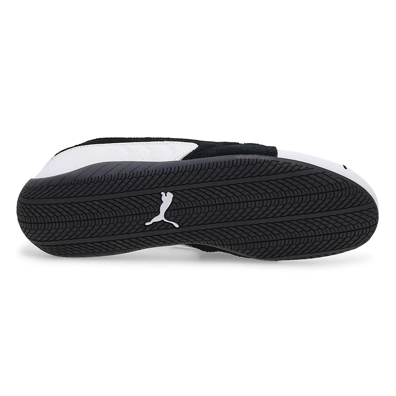 Baskets à profil bas SPEEDCAT, blanc/noir, hommes