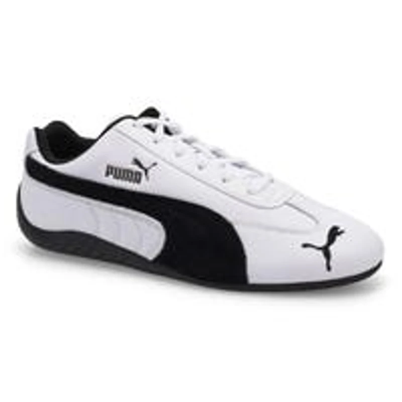Baskets à profil bas SPEEDCAT, blanc/noir, hommes