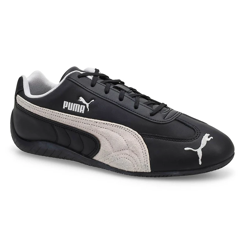 Mens' Speedcat Low Profile Sneaker - White/Black