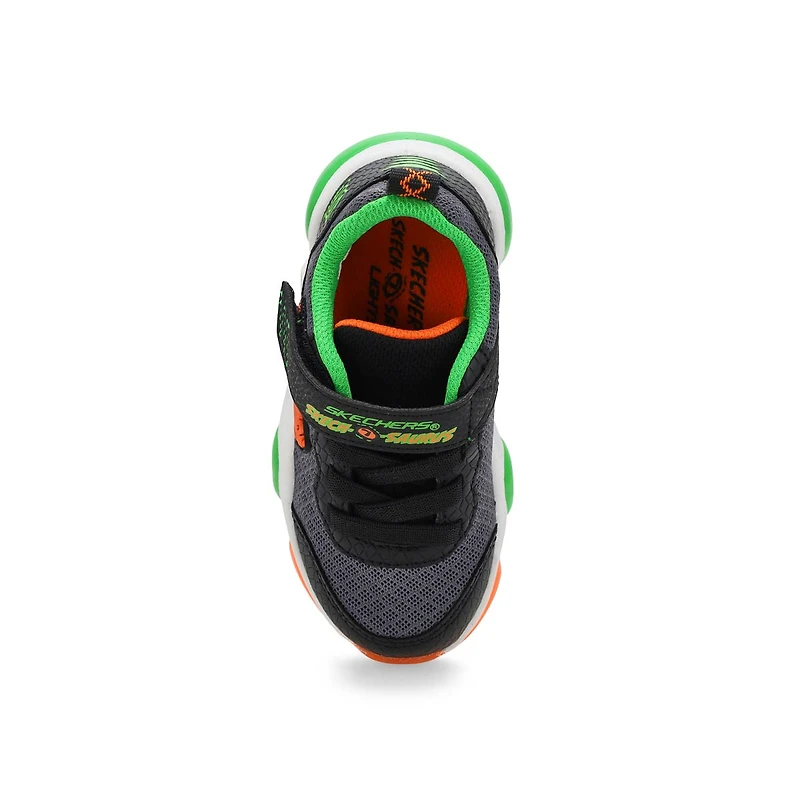 Infants'  Mighty Glow 2.0 Dino-Bolt Sneaker - Blac