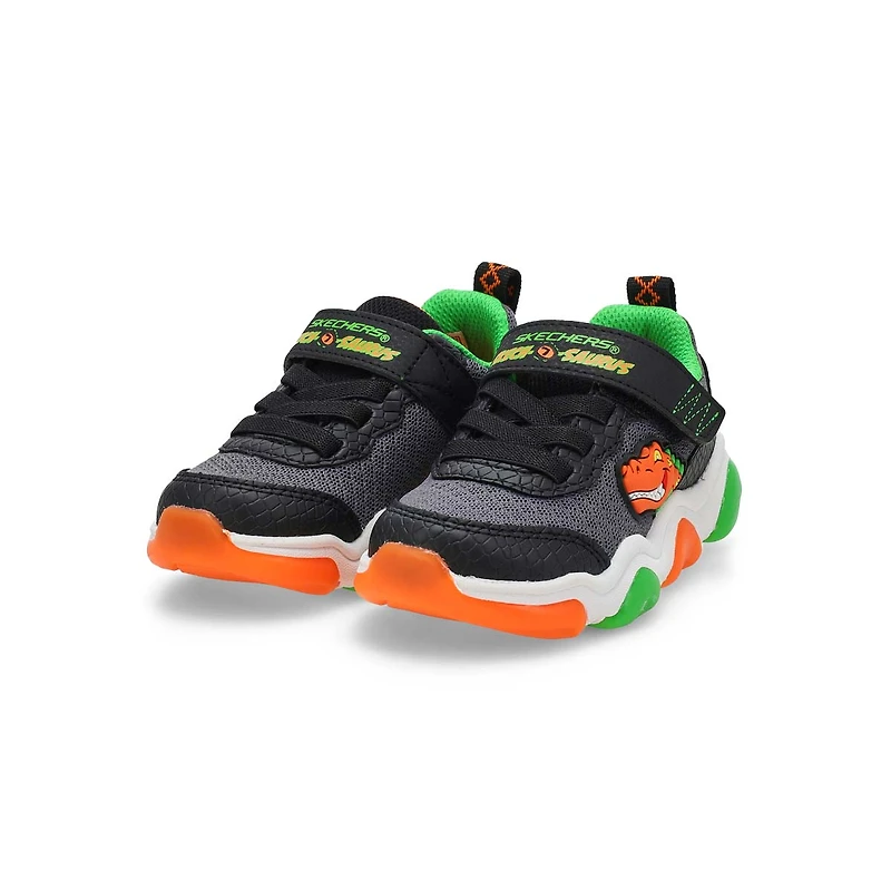 Infants'  Mighty Glow 2.0 Dino-Bolt Sneaker - Blac