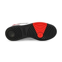 Boys'  Rebound Break Low Lace Up Sneaker - Red/Bla