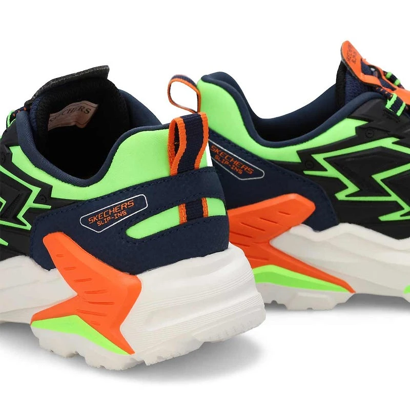 Boys'  Skech-Bots 2.0 Slip-Ins Sneaker - Black/Lim