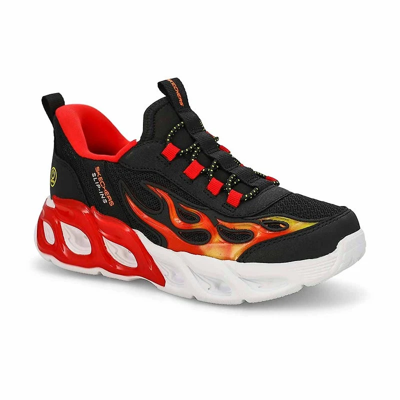 Boys'  Thermo-Flash 2.0 Slip-Ins Sneaker - Black/R