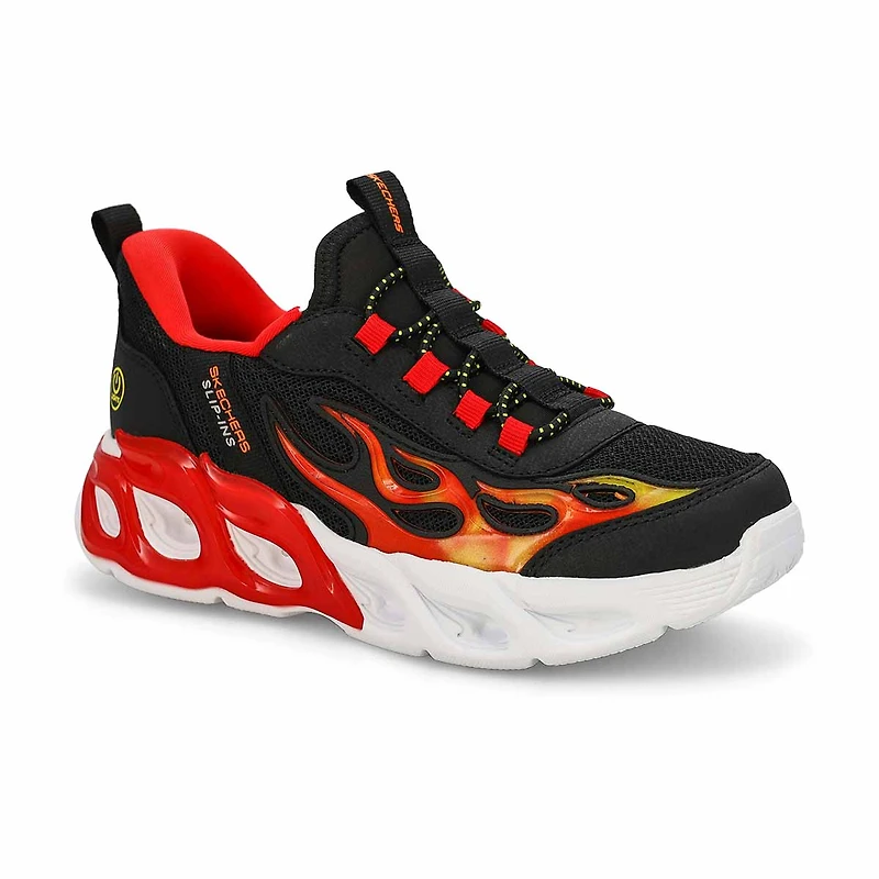 Boys' Thermo-Flash 2.0 Slip-Ins Sneaker - Black/R