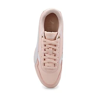 Girls'  Bella Donna Low Profile Sneaker - Black/Wh