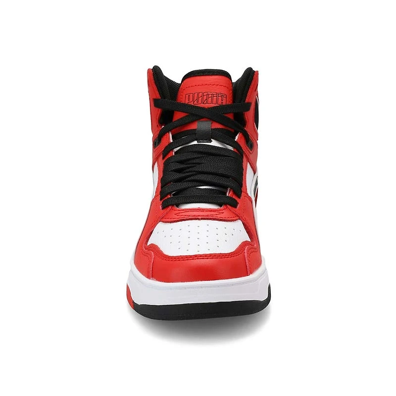 Baskets  lacets REBOUND BREAK MID, rouge/noir/bla