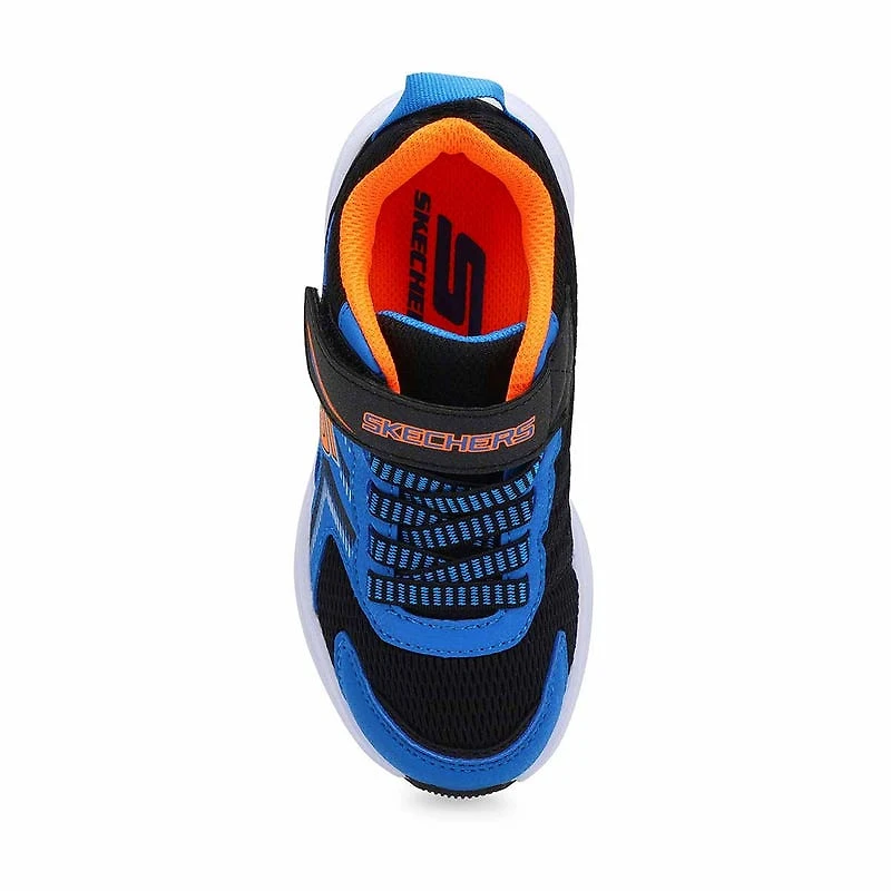 Boys' Microspec Tread Sneaker - Blue/Black/Orange