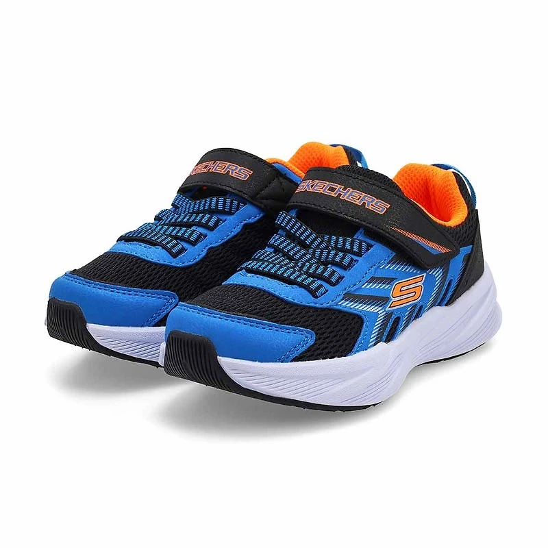 Boys' Microspec Tread Sneaker - Blue/Black/Orange