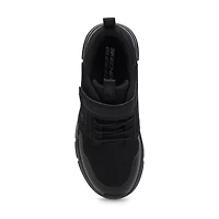 Boys'  Glide Step Flow Sneaker - Black/Black