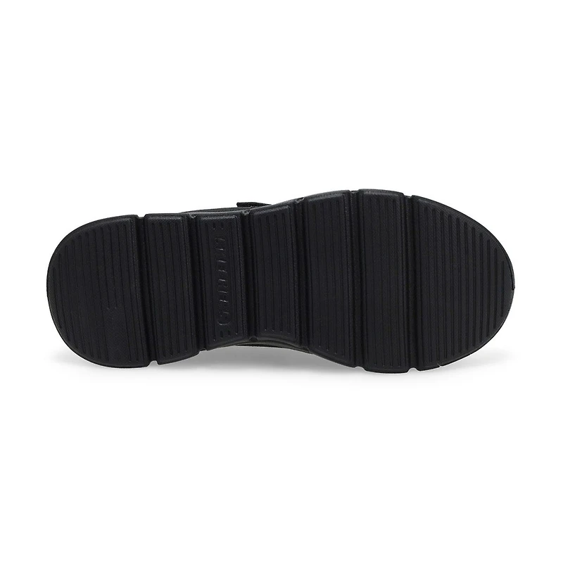 Boys' Glide Step Flow Sneaker - Black/Black