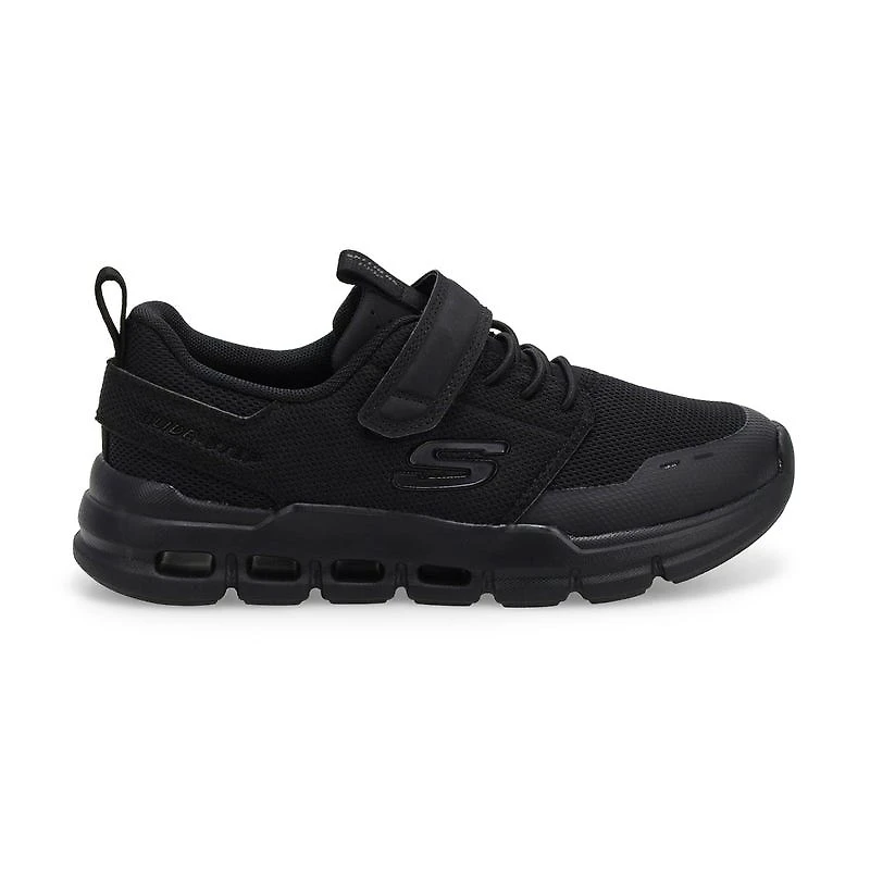 Boys' Glide Step Flow Sneaker - Black/Black