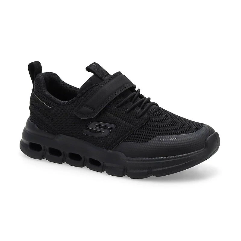Boys' Glide Step Flow Sneaker - Black/Black