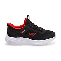Boys' Bounder Pro Slip-Ins Sneaker - Black