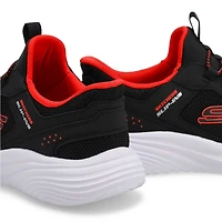 Boys'  Bounder Pro Slip-Ins Sneaker - Black/Black