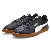 Men's Club II Indoor Lace Up Sneaker - Black/White