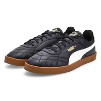 Men's Club II Indoor Lace Up Sneaker - Black/White