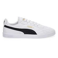 Men's Club II Indoor Lace Up Sneaker - White/ Blac