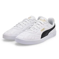 Men's Club II Indoor Lace Up Sneaker - White/ Blac