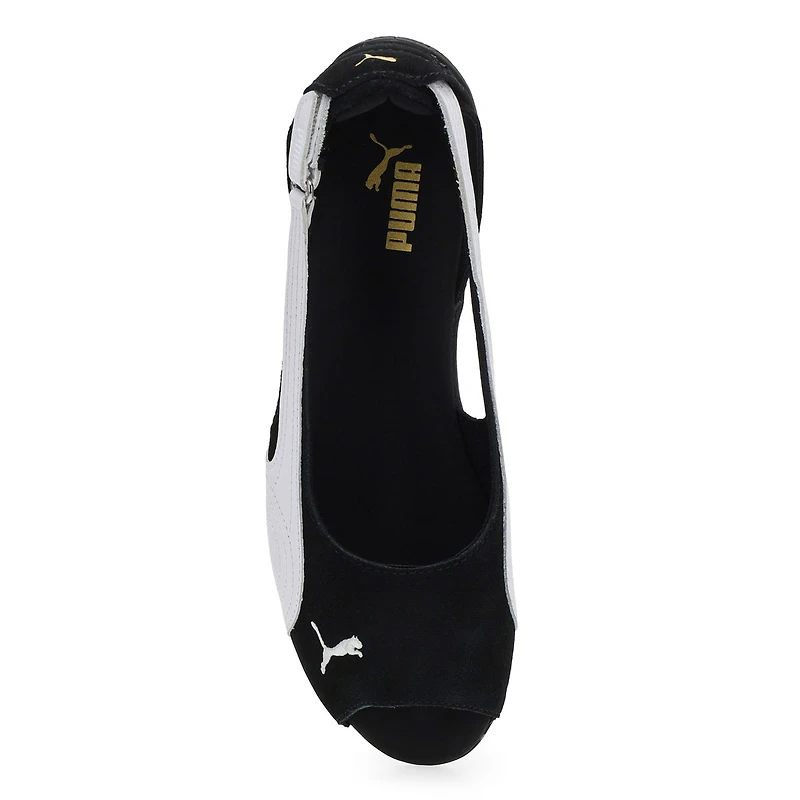 Women's Speedcat Low Profile Sandal - Black/White