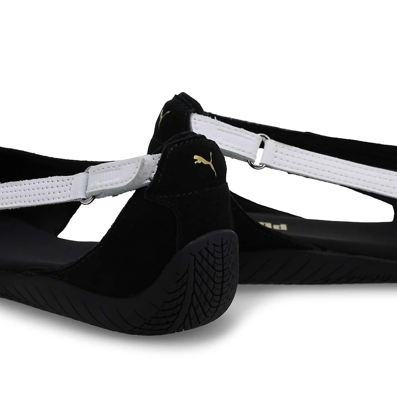 Women's Speedcat Low Profile Sandal - Black/White