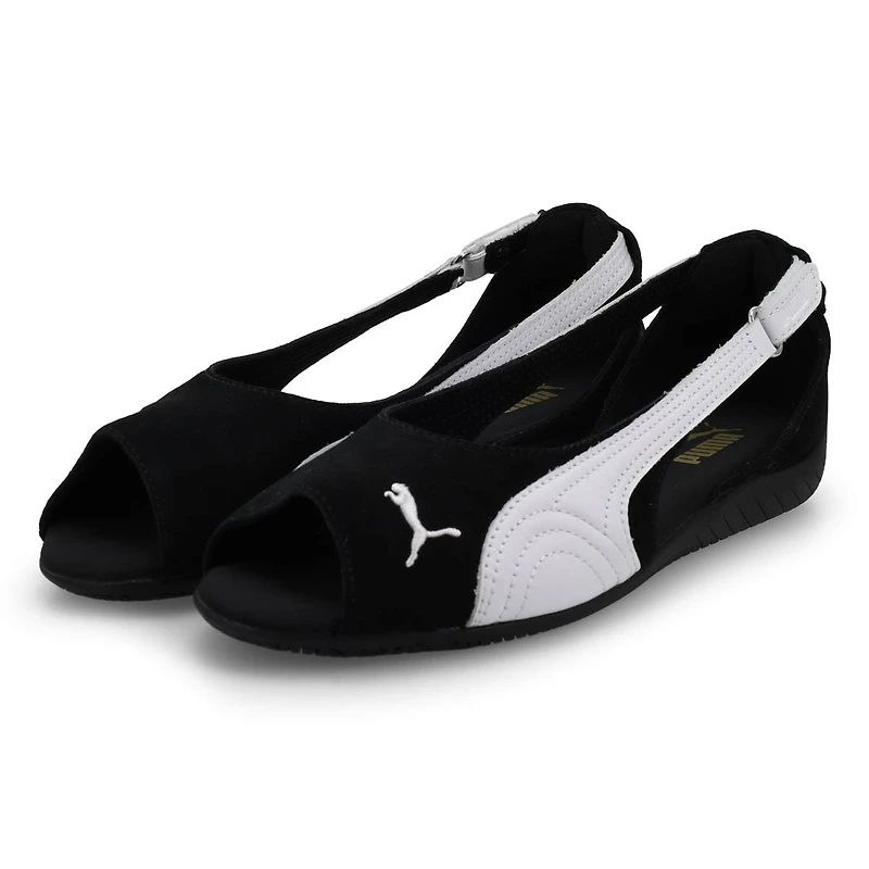 Women's Speedcat Low Profile Sandal - Black/White