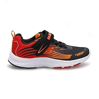 Baskets RAZOR GRIP, noir/rouge, garçons