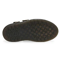 Women's  Dunnet Flower Quad Casual Sandal - Black