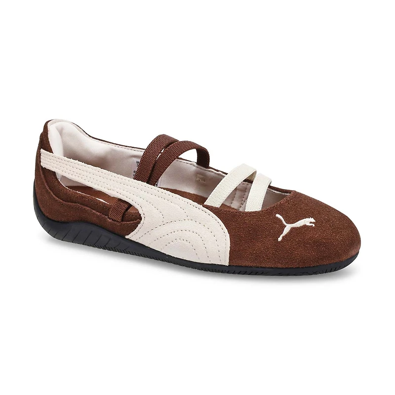 Ballerine profil bas SPEEDCAT SD, reflets roses/