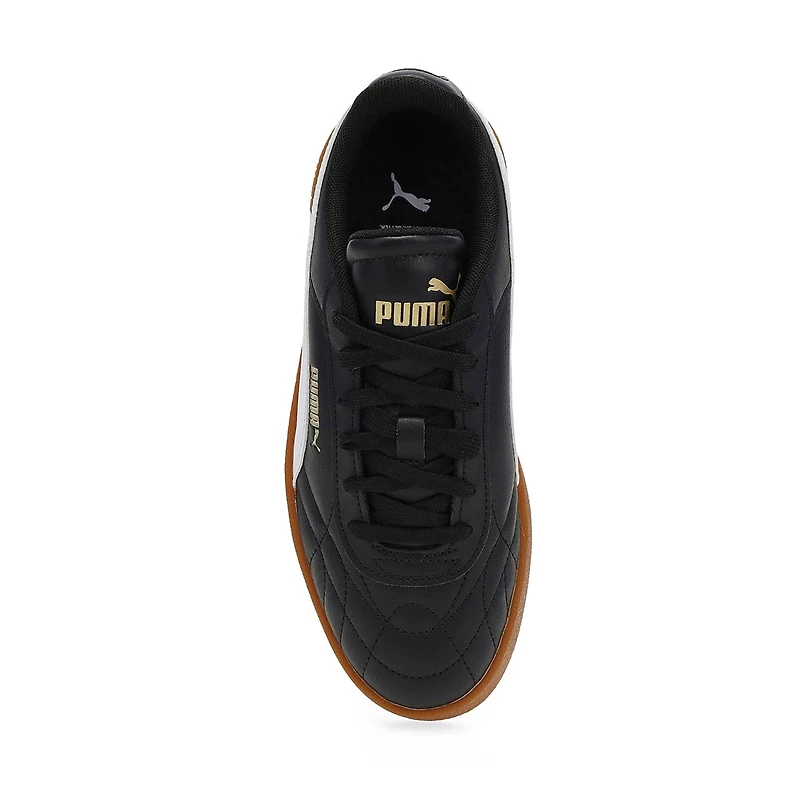 Kids' Club II Indoor Sneaker - Black/White