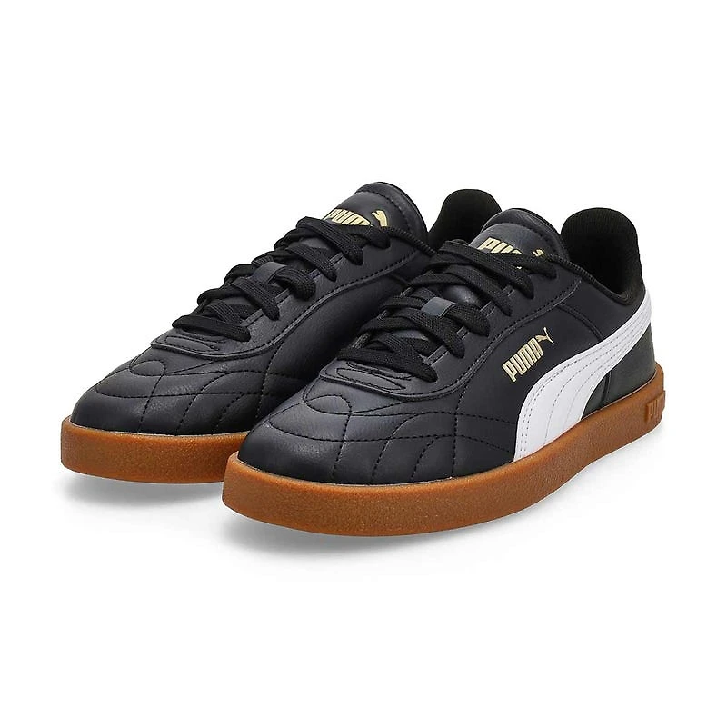 Kids' Club II Indoor Sneaker - Black/White