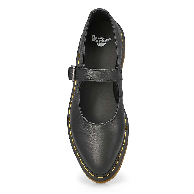 Women's  Elphie T-Strap Mary Jane - Black