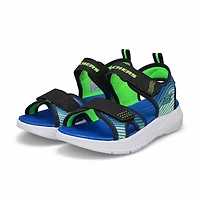 Boys'  Microspec-Splash Sandal - Black/Lime