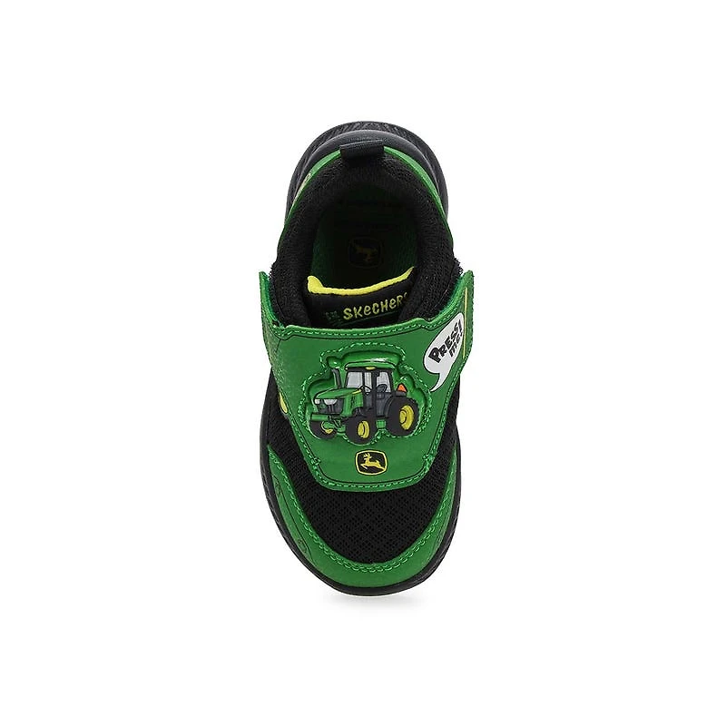 Infants' B John Deer Comfy Flex Sneaker - Green/Bl