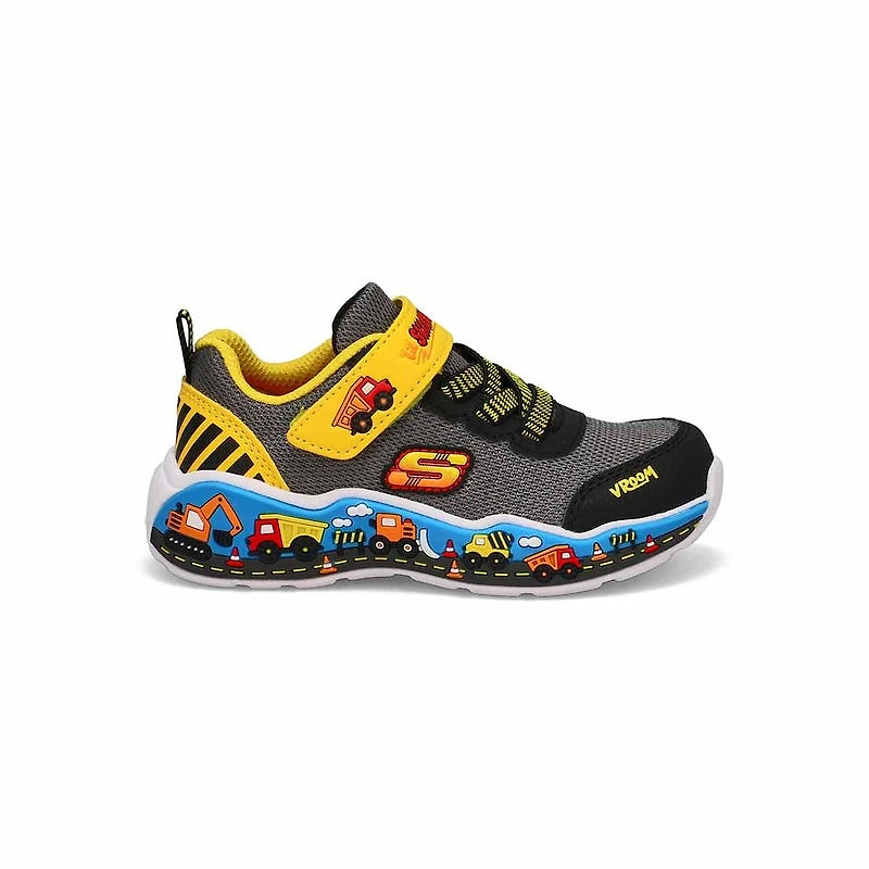 Infants' Play Scene Sneaker - Black/Yellow
