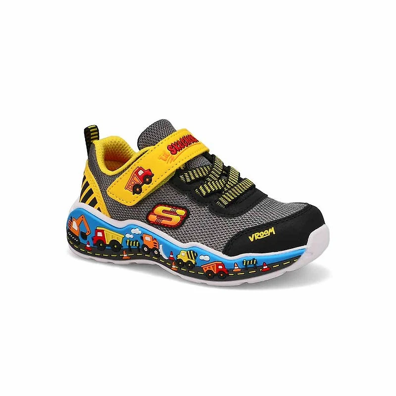 Infants' Play Scene Sneaker - Black/Yellow