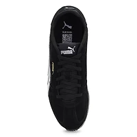 Men's ST Track Lace Up Sneaker - Black/White