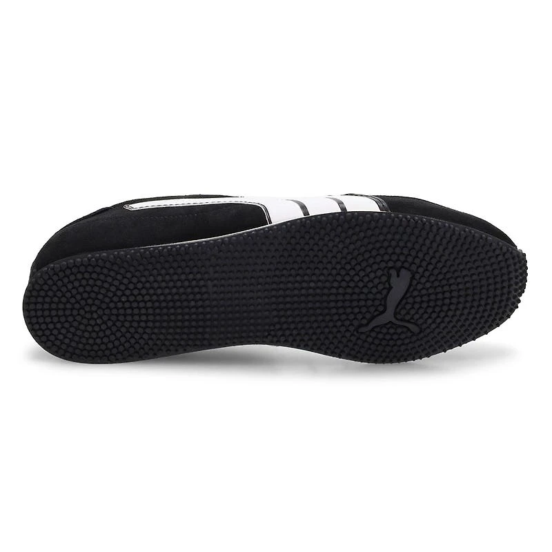 Men's ST Track Lace Up Sneaker - Black/White