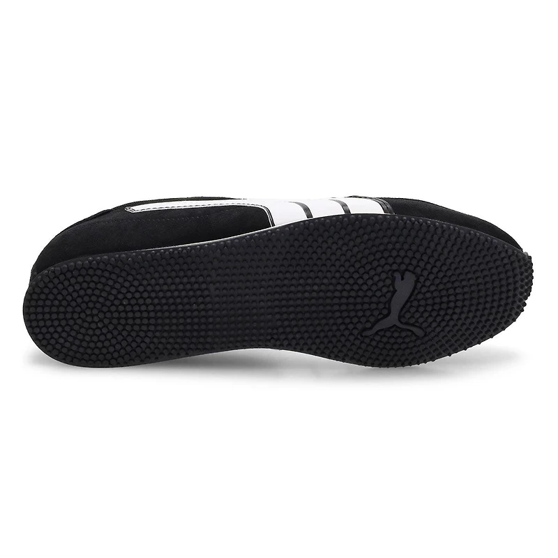 Men's ST Track Lace Up Sneaker - Black/White