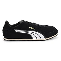 Men's ST Track Lace Up Sneaker - Black/White